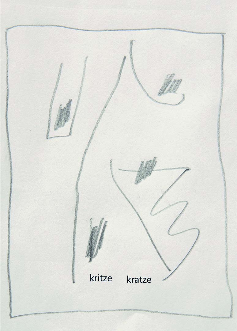 Bild zur Ausstellung KRITZE KRATZE